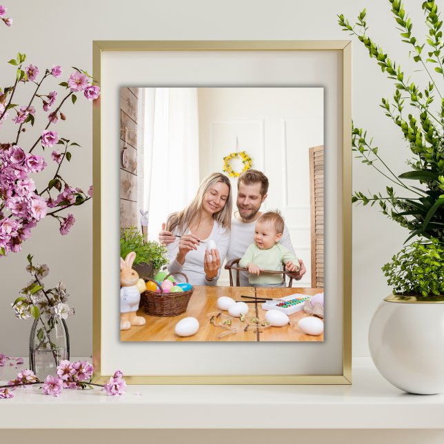 8" x 10" Family Photo Premium Easter Satin Print (Birthday Depot 8" x 10" Family Photo Premium Easter Satin Print)