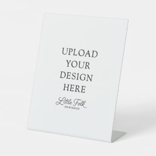 8 x 10" Pedestal Sign