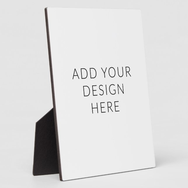 8" x 10" Portrait Sign Plaque (Side)