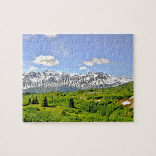 8" x 10" Puzzle 110 pieces of Alaska country side