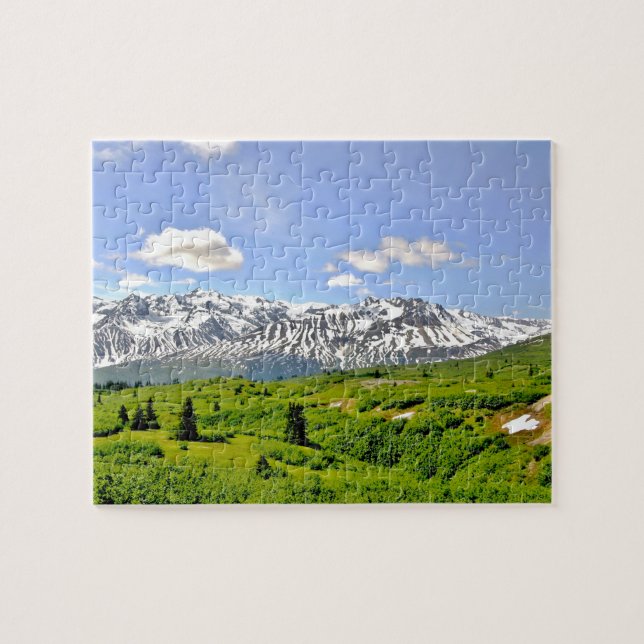 8" x 10" Puzzle 110 pieces of Alaska country side (Horizontal)