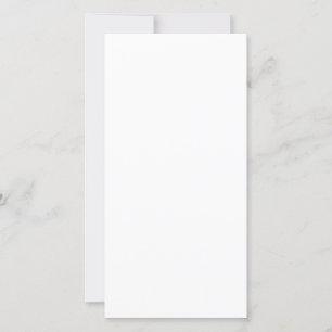8" x 4" Announcement Card
