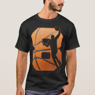 8 Year Old 8Th Basketball Birthday Partytheme Boys T-Shirt