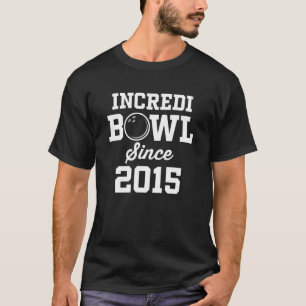 8 Year Old Bowler Bowling 2015 8th Birthday T-Shirt