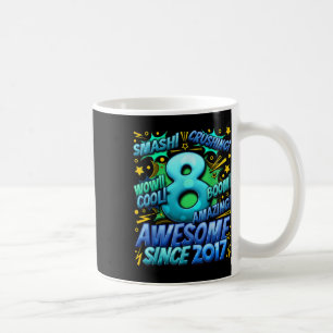8 Year Old Gifts For Boys 8th Birthday Boy 8 Year  Coffee Mug