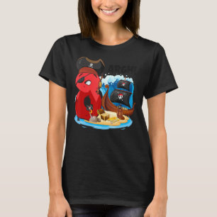 8 Year Old Pirate Birthday Pirates Ship Arr 8th Bi T-Shirt