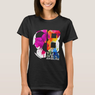 8 Years Of Being Awesome Soccer 8th Birthday _1 T-Shirt