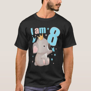 8 Years Old 8 Birthday Outfit Boy Girl Koala T-Shirt