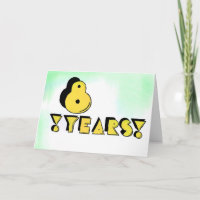 8 Years Sobriety Birthday / Anniversary Card