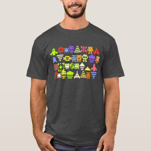 8bit Classic Arcade Pixels Shirt