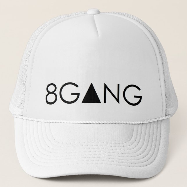 8GANG ORIGINAL SNAPBACK TRUCKER HAT (Front)