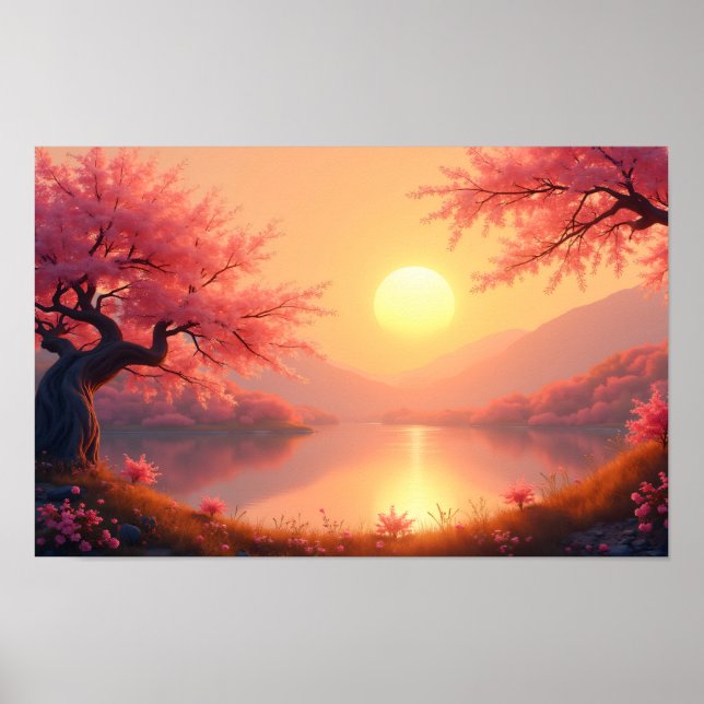 8K Nature’s Majesty: Ultra-HD Landscapes & Scenery Poster (Front)