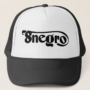 8negro logo trucker hat