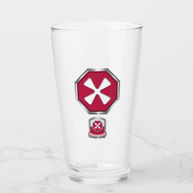 8th Army Patch and Insignia Glass (Front)