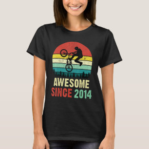 8th Birthday Bmx Bicycle 8 Years Old Awesome Since T-Shirt