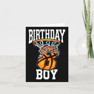 8th Birthday Bysketbyll 8 Years Old Kids Gift 1  Card
