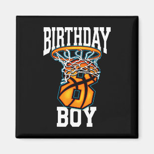 8th Birthday Bysketbyll 8 Years Old Kids Gift 1  Magnet