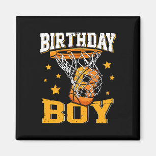 8th Birthday Bysketbyll Boy 8 Year Old Bysketbyll  Magnet
