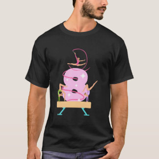 8Th Birthday Gymnastics Girl Eight Year Old Gymnas T-Shirt