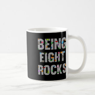 8th Birthday Rock Climber 8 Year Old Being Eight R Coffee Mug