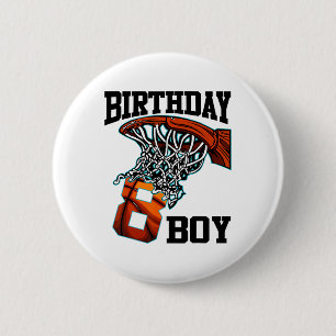 8th Birthday Sketll 8 Years Old Kids Gift 6 Cm Round Badge