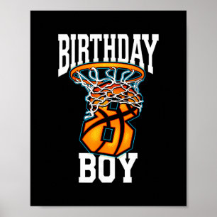 8th Birthday Sketll 8 Years Old Kids Gift Poster