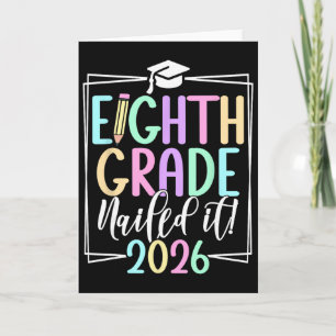 8th Grade 2026 Middle School Graduation _1 Card