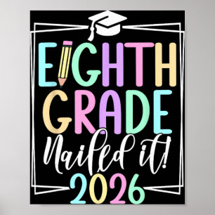 8th Grade 2026 Middle School Graduation _1 Poster