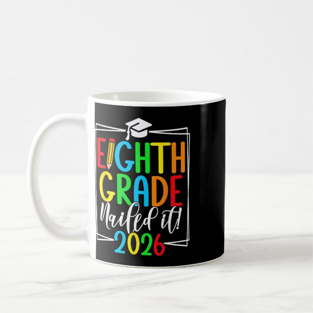 8th Grade 2026 Middle School Graduation _2  Coffee Mug (Left)