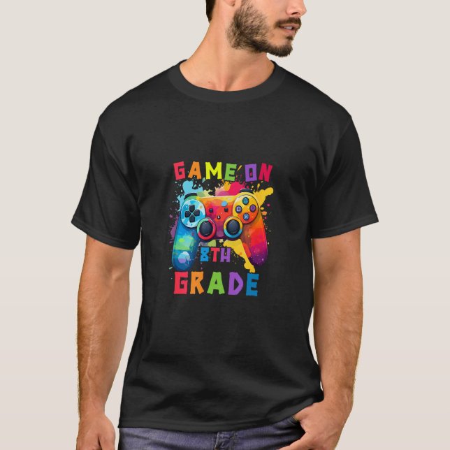 8th Grade Going Back to School Student Class Teach T-Shirt (Front)