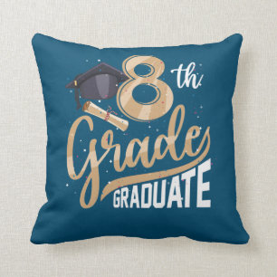 8th Grade Graduate Class 2022 Graduation Senior Cushion