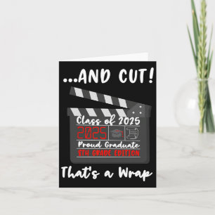 8th Grade Graduation 2025 Funny Graduate Last Day  Card