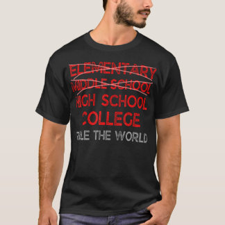 8th Grade Graduation Funny Middle School Graduatio T-Shirt