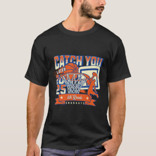 8th Grade Graduation Sketll Team Cl Of 2025 Funny T-Shirt