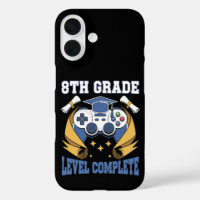 8th Grade Level Complete Gaming Gamer Graduation
