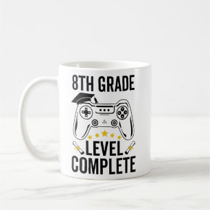 8th Grade Level Complete Graduation Gamer Class of Coffee Mug