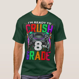 8th Grade Level Unlocked Game On 8th Grade Back To T-Shirt