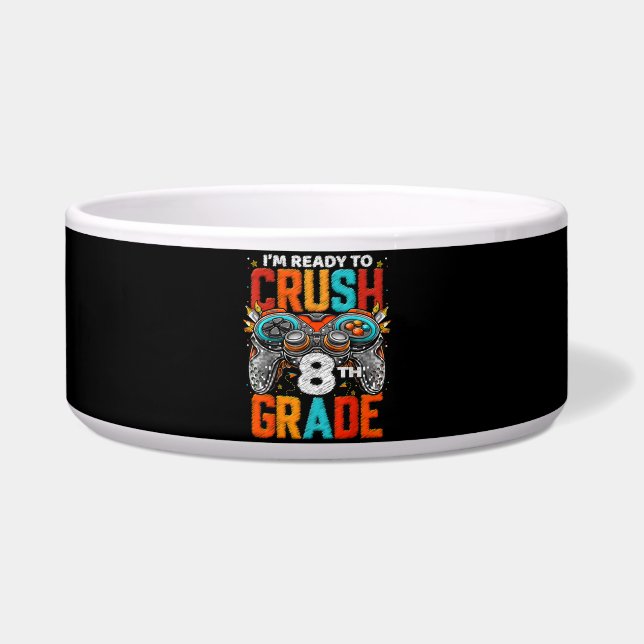 8th Grade Level Unlocked Game On Back To School  (Front)