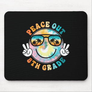 8th Grade Peace Out School 2024 Last Day Of School Mouse Pad