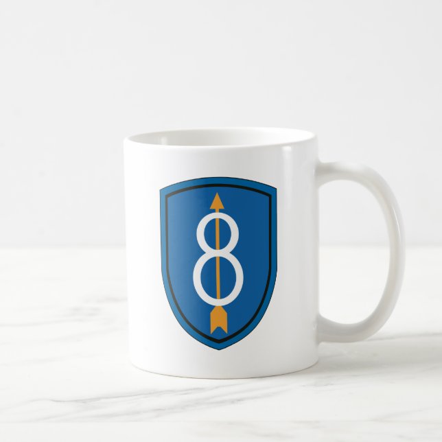 8th Infantry Division Coffee Mug (Right)