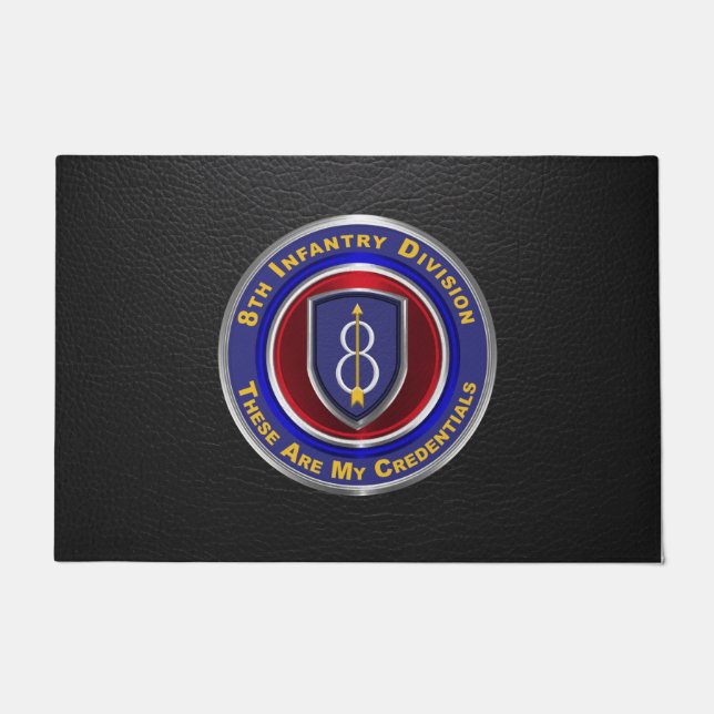 8th Infantry Division  Doormat (Front)