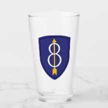 8th Infantry Division Glass