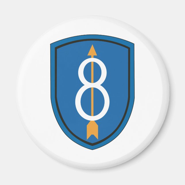 8th Infantry Division Magnet (Front)