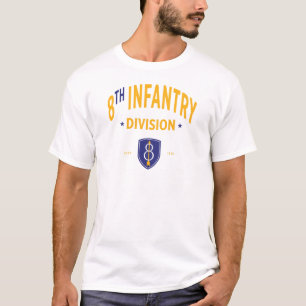 8th Infantry Division - United States Military T-Shirt