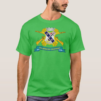 8th Infantry Regiment w Br Ribbon X T-Shirt