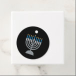 8th Night of Hanukkah Glitter Favour Tags<br><div class="desc">Hanukkah 2022 will begin in the evening of Sunday 18 December and ends in the evening of Monday 26 December</div>