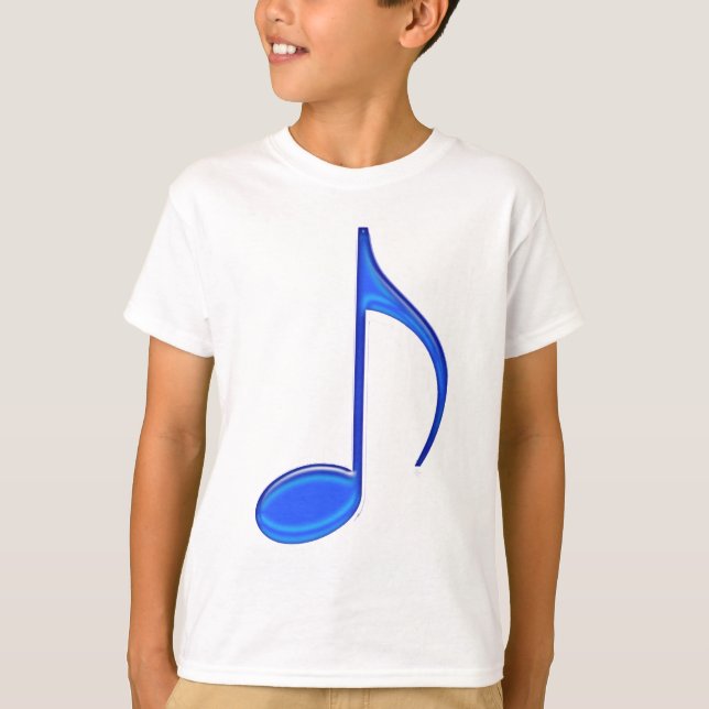 8th Note Blue Large 2010 T-Shirt (Front)
