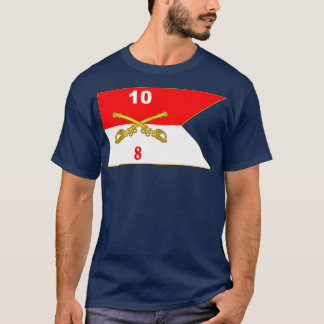 8th Squadron 10th Cavalry Guidon T-Shirt