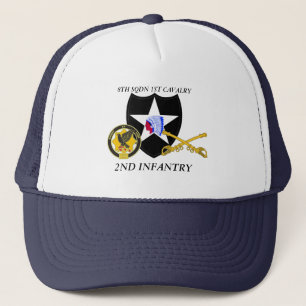 8TH SQUADRON 1ST CAVALRY 2ND INFANTRY DIV. TRUCKER HAT