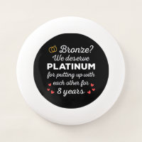 8th Wedding Anniversary I - Bronze Funny Couple